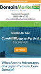Mobile Screenshot of cavehillbluegrassfestival.com